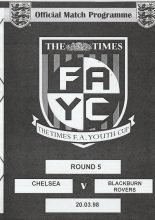Chelsea Youth v Blackburn Rovers Youth  20-Mar-1998