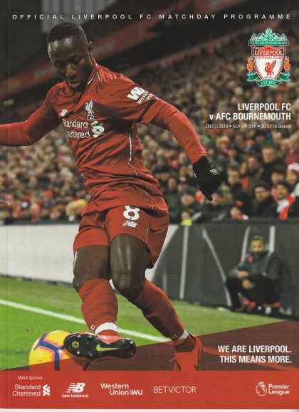 Liverpool v AFC Bournemouth 09-Feb-2019