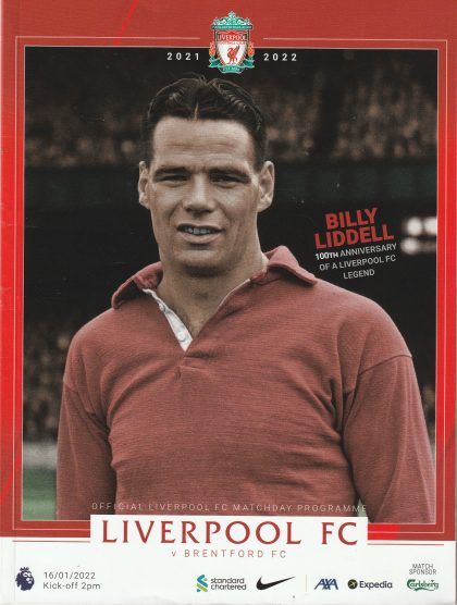 Liverpool v Brentford 16-Jan-2022