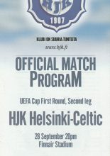 HJK Helsinki v  Glasgow Celtic 28-Sep-2000
