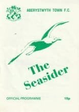 Aberystwyth Town v Chelsea 13-Aug-1982