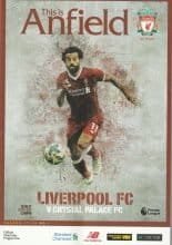 Liverpool v Crystal Palace 19-Aug-2017