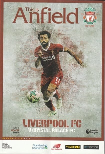 Liverpool v Crystal Palace 19-Aug-2017