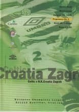 Glasgow Celtic v N.K. Croatia Zagreb 12-Aug-1998