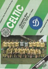 Glasgow Celtic v Dynamo Kiev   22-Oct-1986
