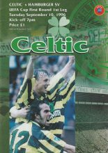 Glasgow Celtic v HSV Hamburg 10-Sep-1996