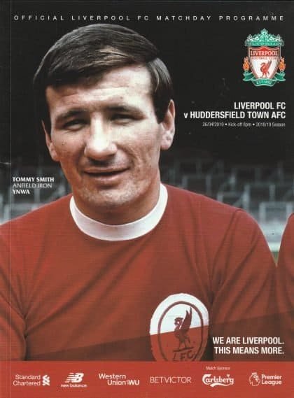 Liverpool v Huddersfield Town   26-Apr-2019