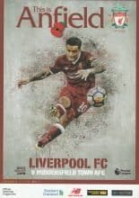 Liverpool v Huddersfield Town   28-Oct-2017