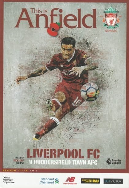 Liverpool v Huddersfield Town   28-Oct-2017