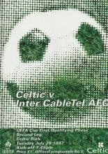 Glasgow Celtic v Inter Cable Tel  29-Jul-1997