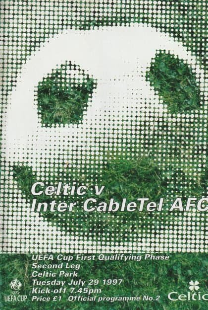 Glasgow Celtic v Inter Cable Tel  29-Jul-1997