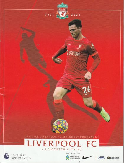 Liverpool v Leicester City 10-Feb-2022