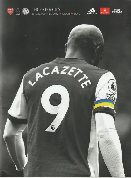 Arsenal v Leicester City 13-Mar-2022