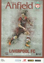 Liverpool v Leicester City 30-Dec-2017