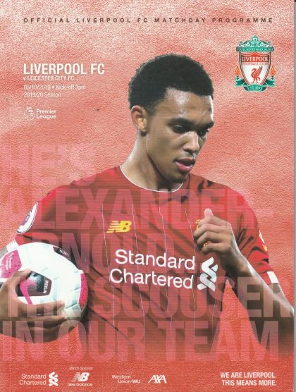 Liverpool v Leicester City 05-Oct-2019