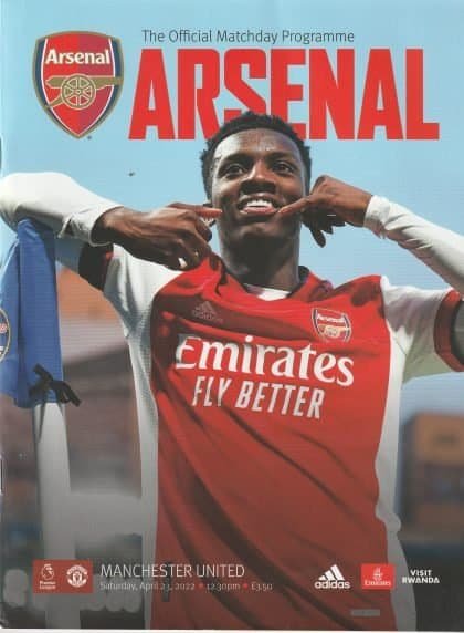 Arsenal v Manchester United  23-Apr-2022