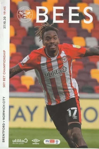Brentford v Norwich City   27-Oct-2020