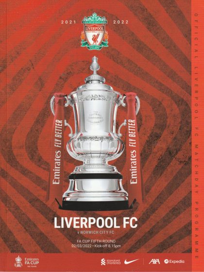 Liverpool v Norwich City 02-Mar-2022