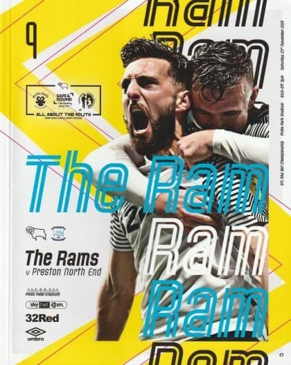 Derby County v Preston North End  23-Nov-2019