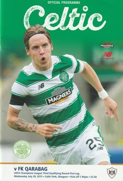 Glasgow Celtic v FK Qarabag    29-Jul-2015