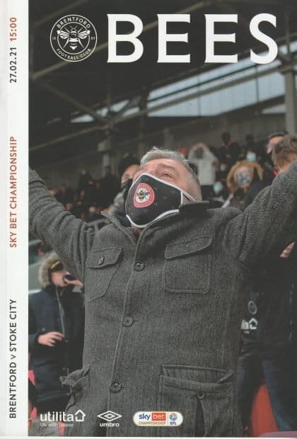 Brentford v Stoke City  27-Feb-2021
