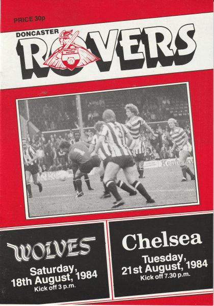 Doncaster Rovers v Chelsea  21-Aug-1984