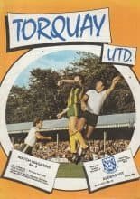 Torquay United v Aldershot 20-Oct-1979