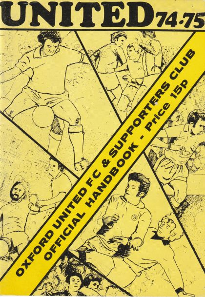 Oxford United Handbook 1974-75