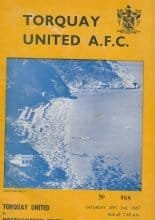 Torquay United v Northampton Town 02-Sep-1967