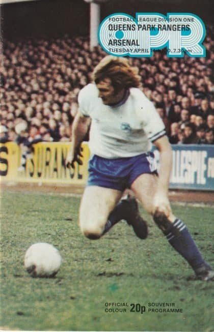 Queens Park Rangers v Arsenal  14-Apr-1978