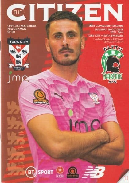 York City v Blyth Spartans  30-Oct-2021
