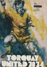 Torquay United v Northampton Town 24-Feb-1974