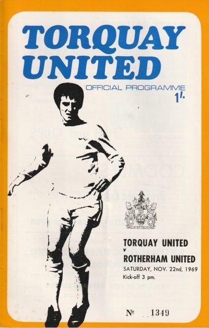 Torquay United v Rotherham United 22-Nov-1969