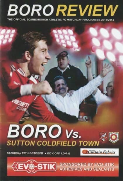 Scarborough Athletic v Sutton Coldfield Town  10-Dec-2013