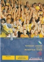 Torquay United v Mansfield Town 23-Mar-2002