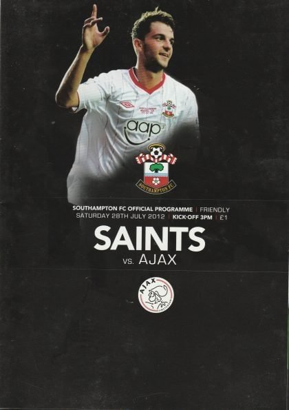 Southampton v Ajax  28-Jul-2012