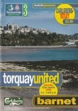 Torquay United v Barnet 21-Mar-1998