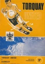 Torquay United v Barnsley 21-Sep-1968