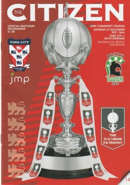 York City v Blyth Spartans  27-Nov-2021