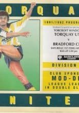 Torquay United v Bradford City  01-Feb-1992
