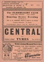 Southport v Brighton & Hove Albion  30-Jan-1965