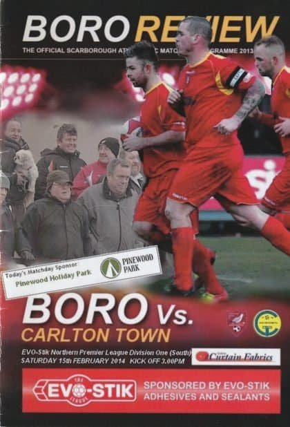 Scarborough Athletic v Carlton Town   15-Feb-2014