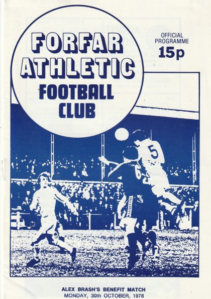 Forfar Athletic v Glasgow Celtic  30-Oct-1978