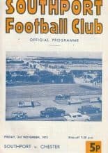 Southport v Chester 03-Nov-1972