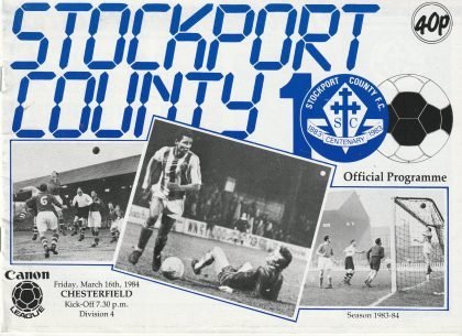 Stockport County v Chesterfield 16-Mar-1984