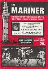 Grimsby Town v Chesterfield 24-Nov-1979