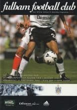 Fulham v Chesterfield 27-Sep-2000