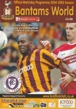 Bradford City v Chesterfield 28-Aug-2004