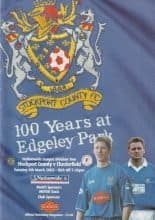 Stockport County v Chesterfield 04-Mar-2003