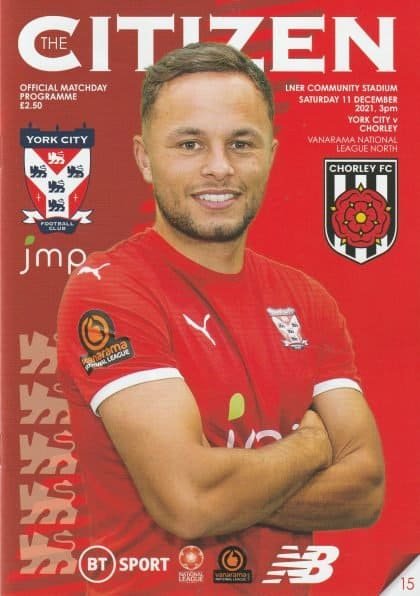 York City v Chorley  11-Dec-2021
